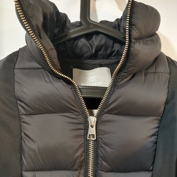 Soia & Kyo Annalise Hooded Long Down Coat - Picture 5 of 8